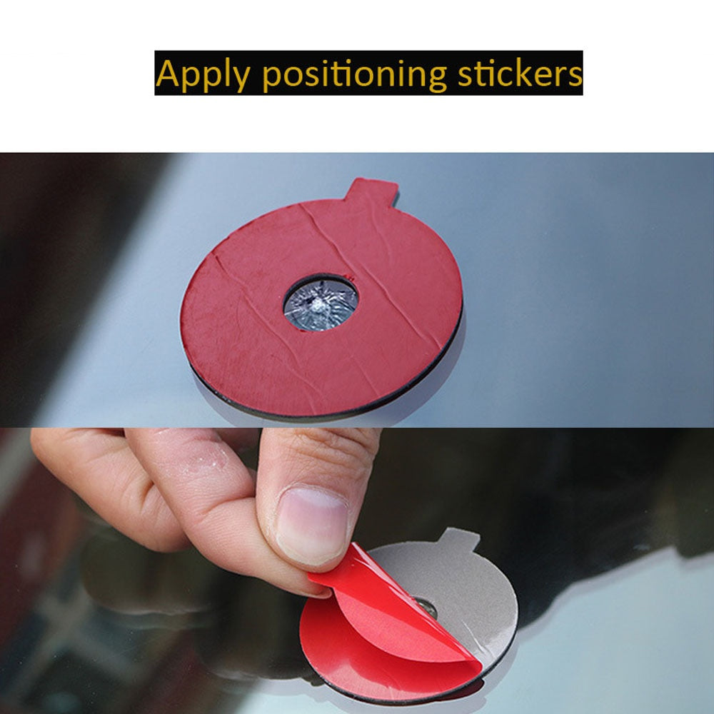 Car Glass Crack  Scratch Repair Kit for All Vehicles