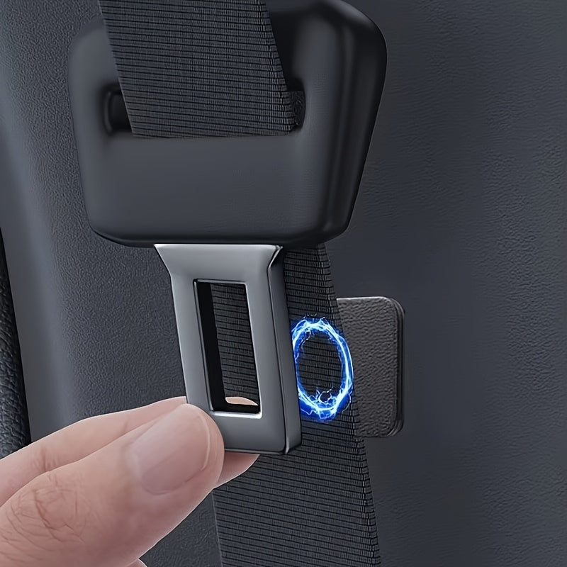 Secure Magnetic Seat Belt Clip for All Vehicles