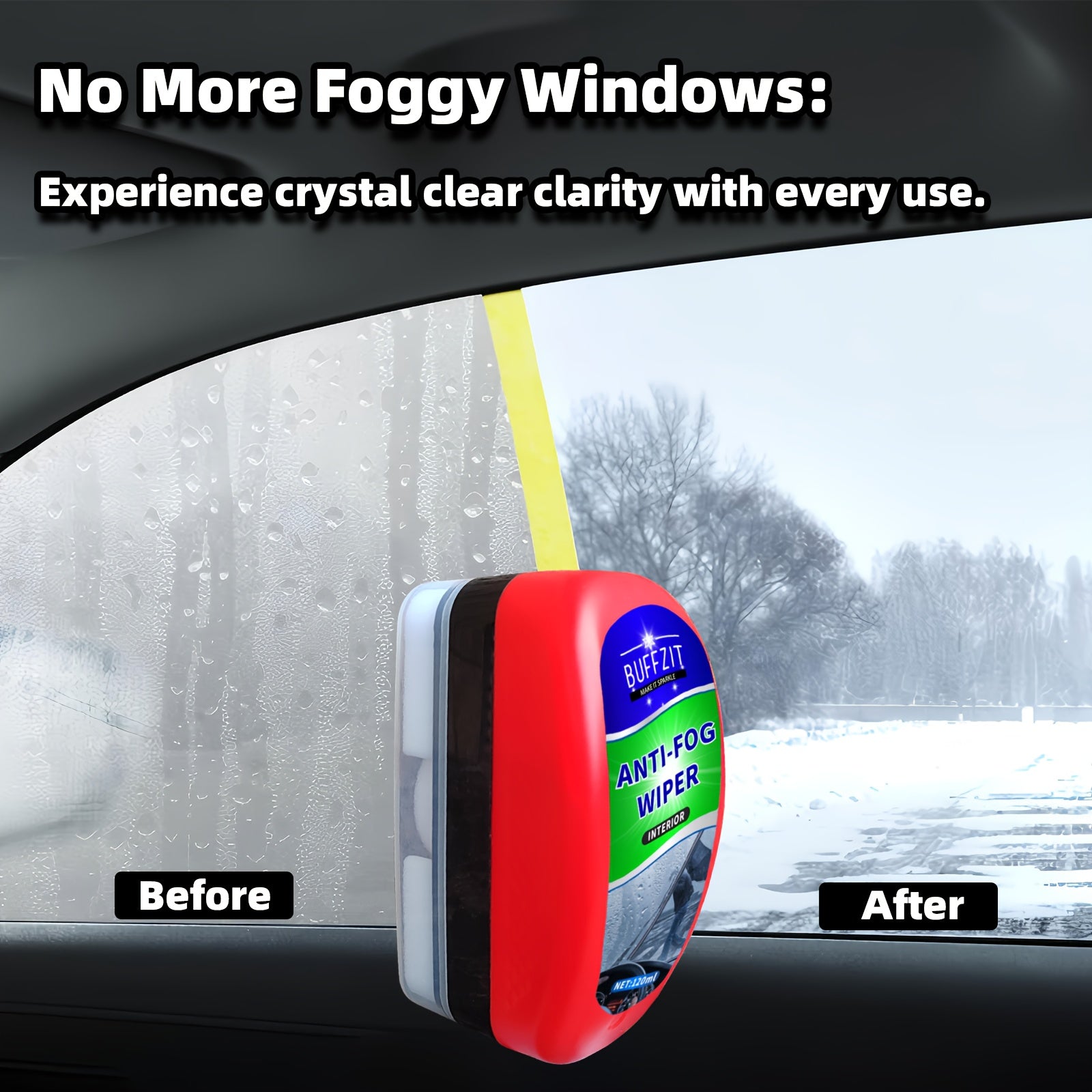 Car Windshield AntiFog Defogger  Water Repellent Spray